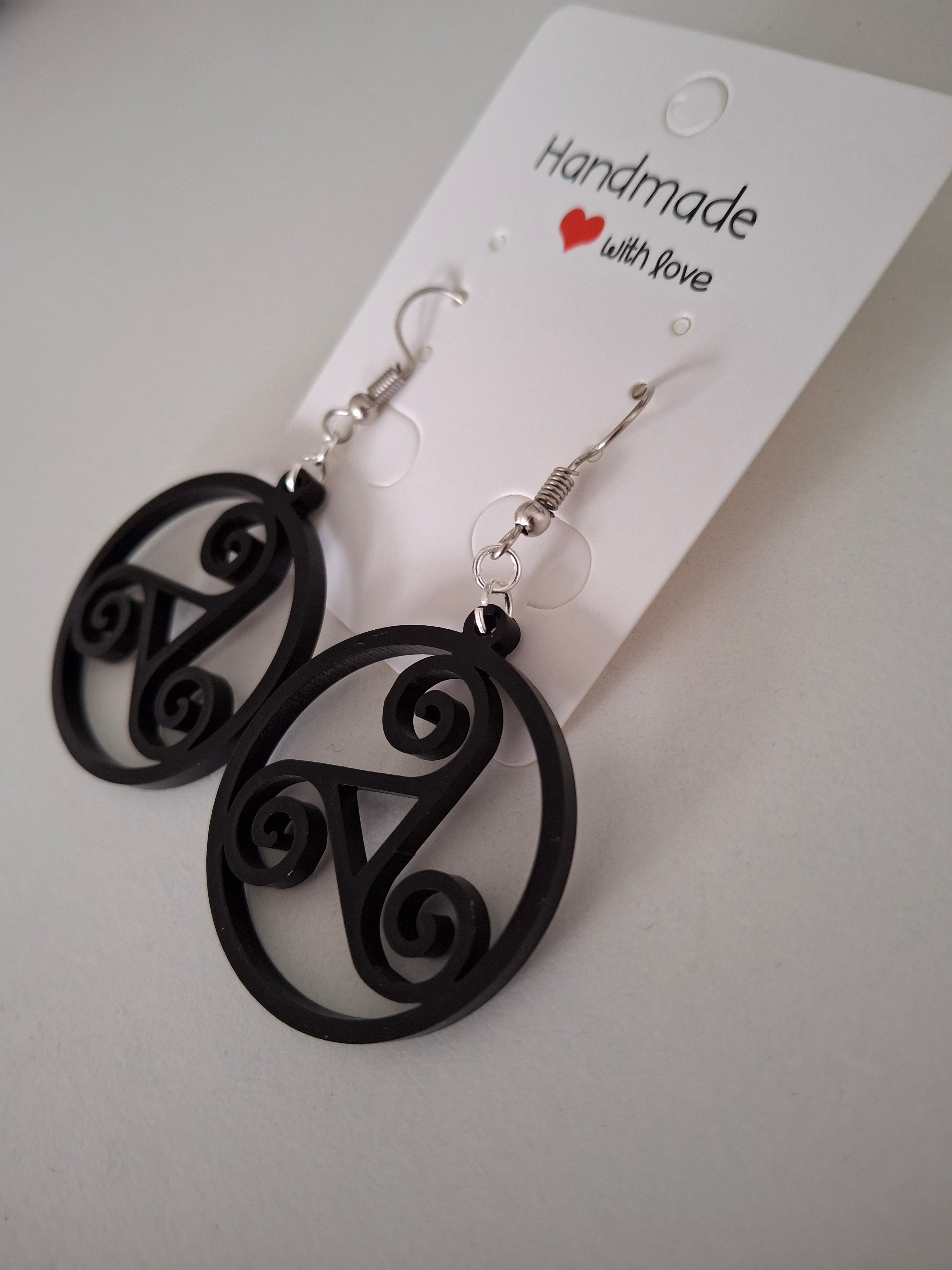 Boucles d'oreilles Triskell