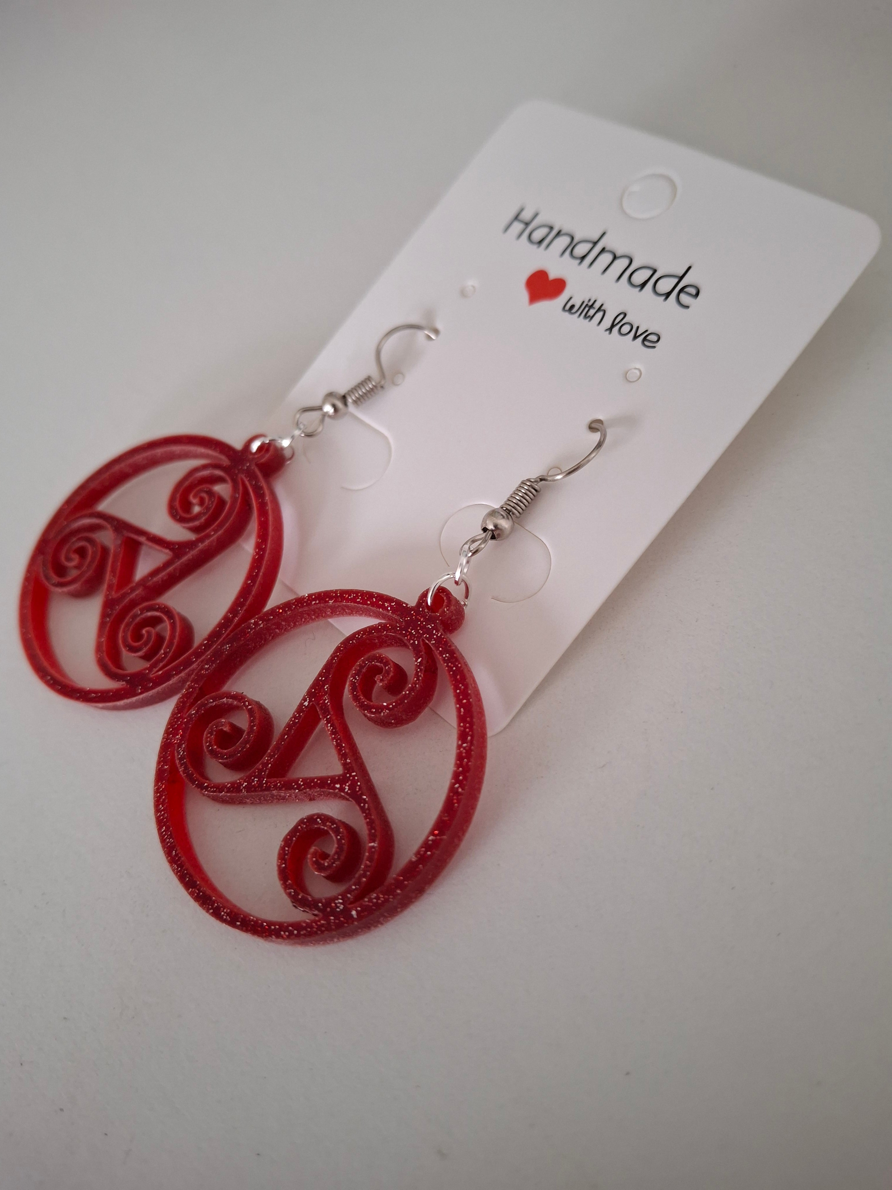 Boucles d'oreilles Triskell