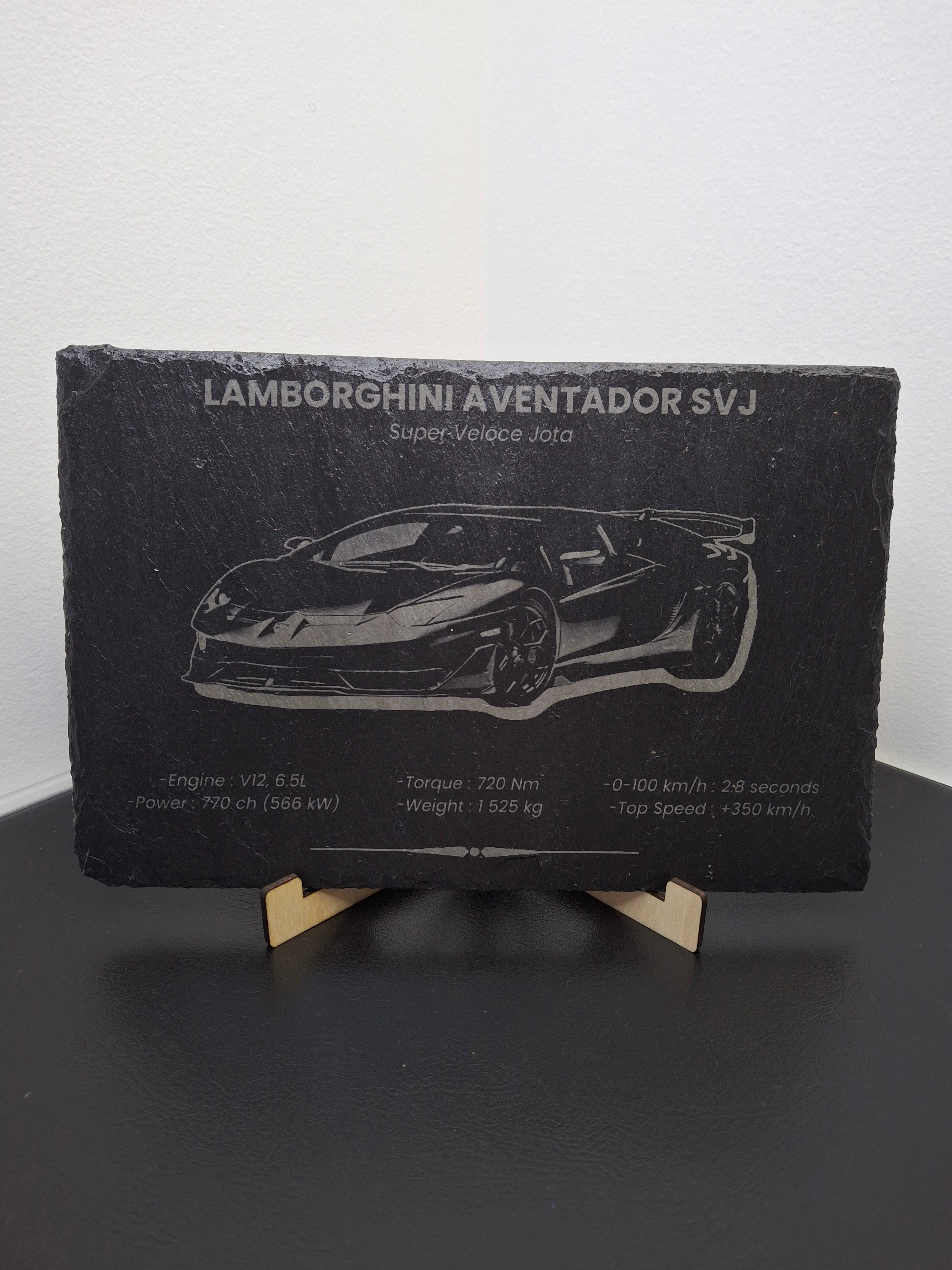 Portrait ardoise personnalisé