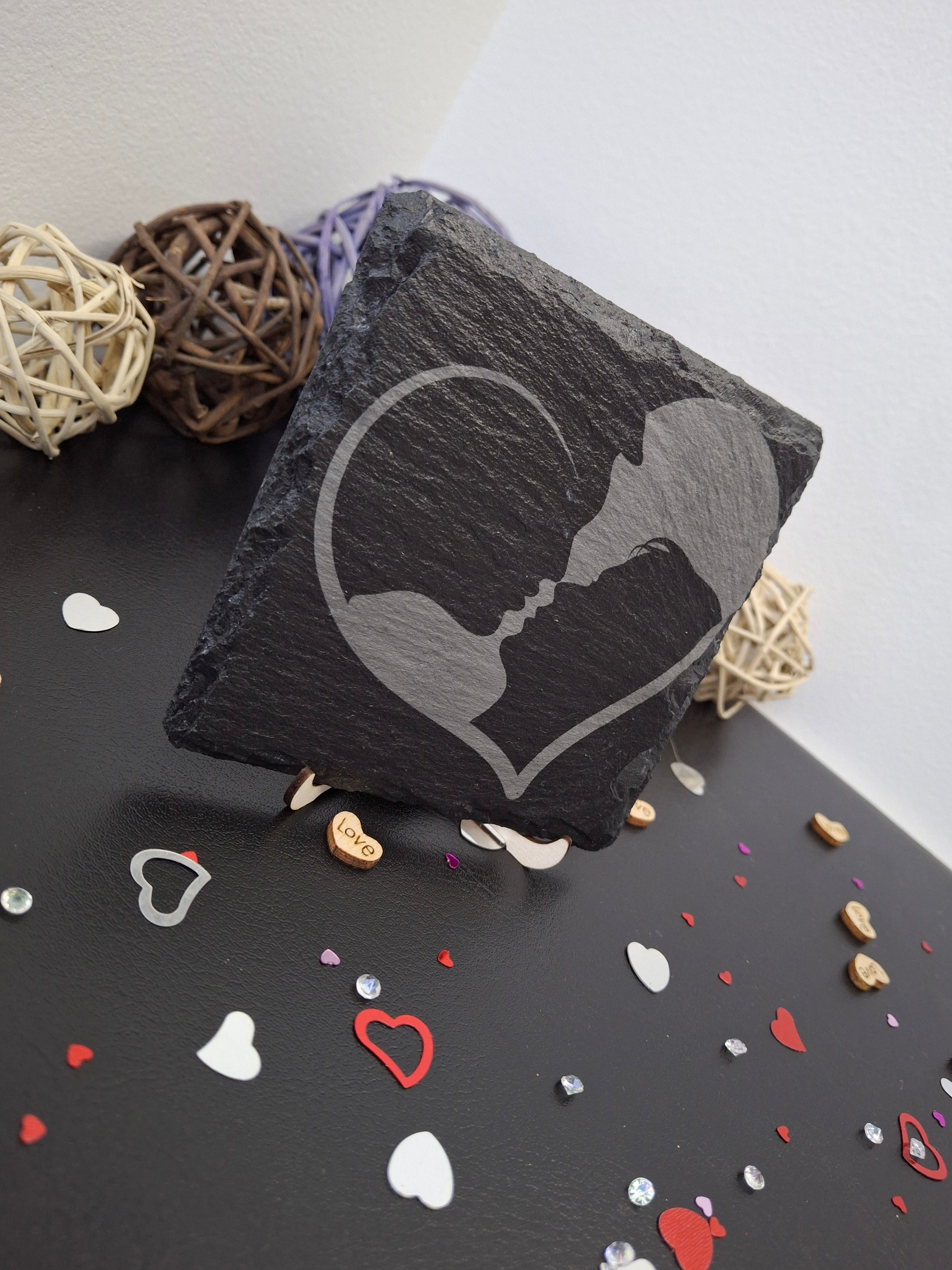 Dessous de verre "amour"