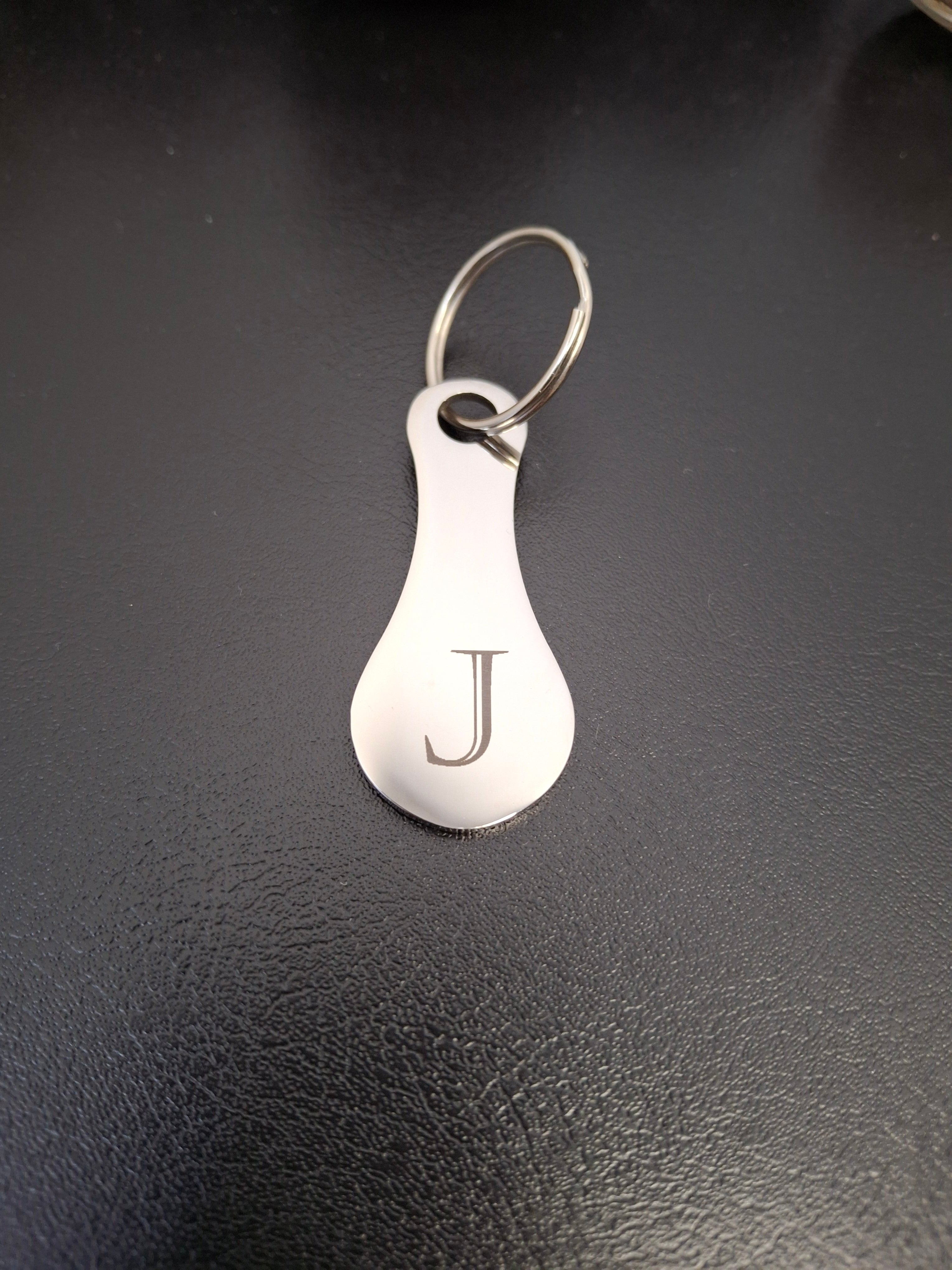 Porte-clés – Initiale personnalisée