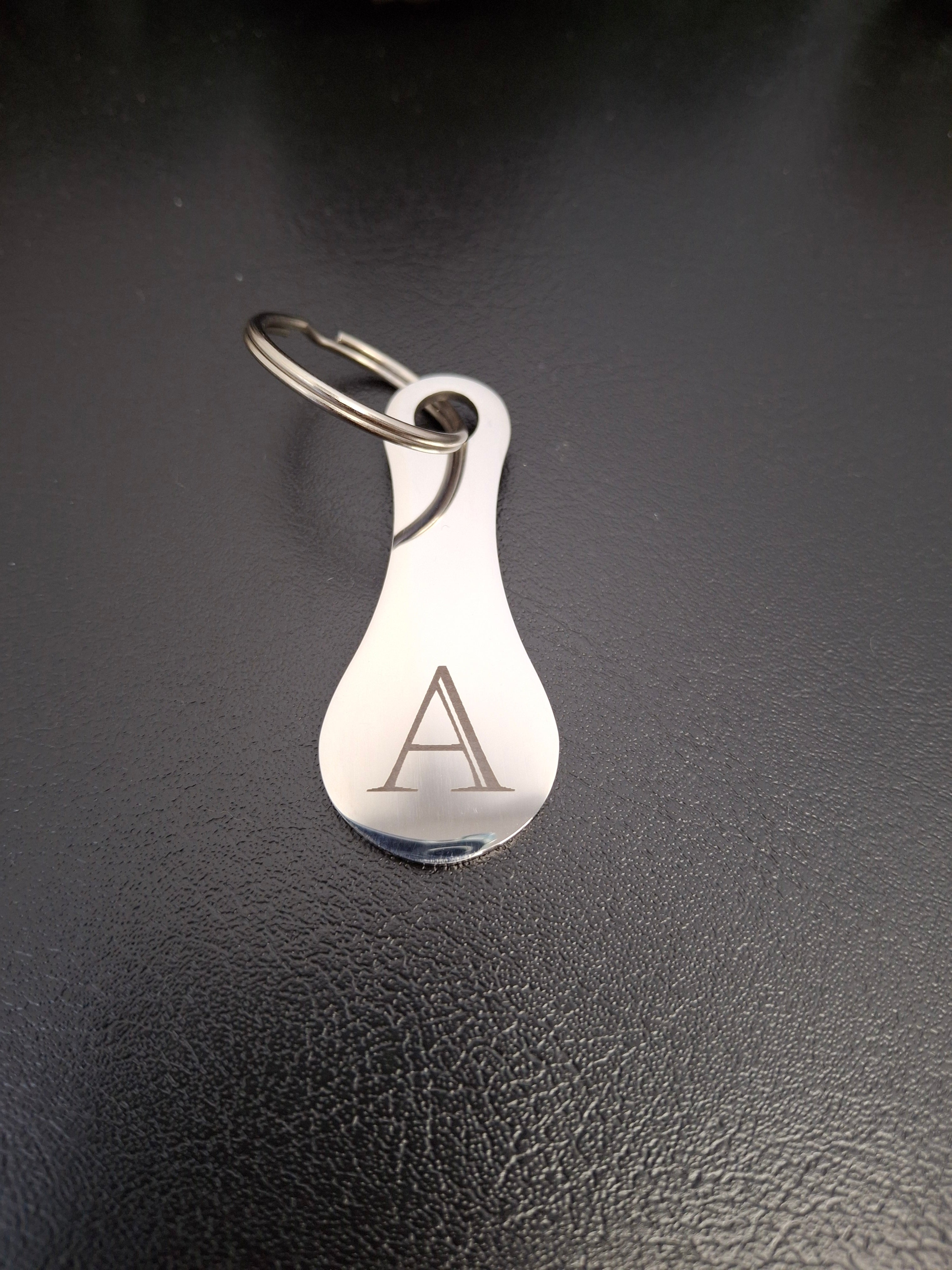 Porte-clés – Initiale personnalisée