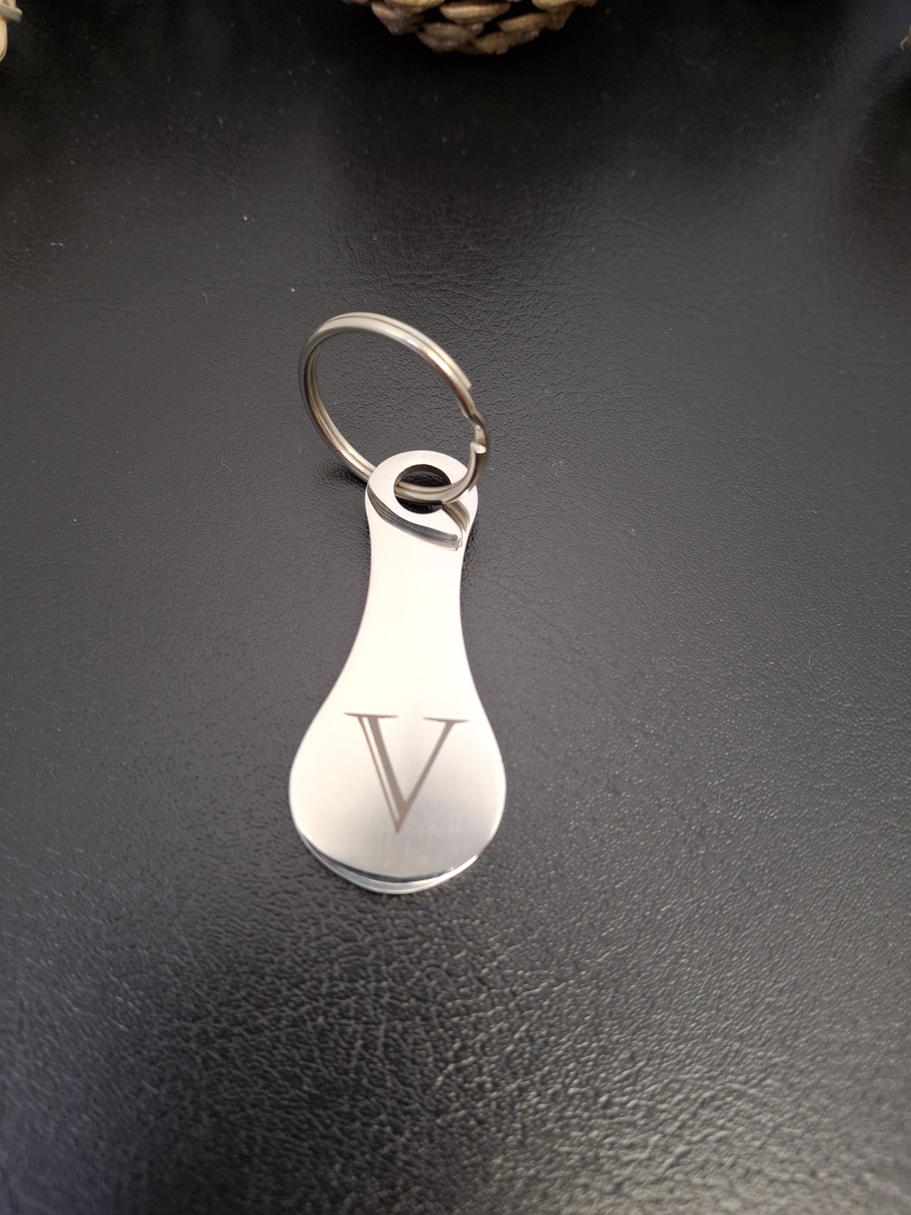 Porte-clés – Initiale personnalisée