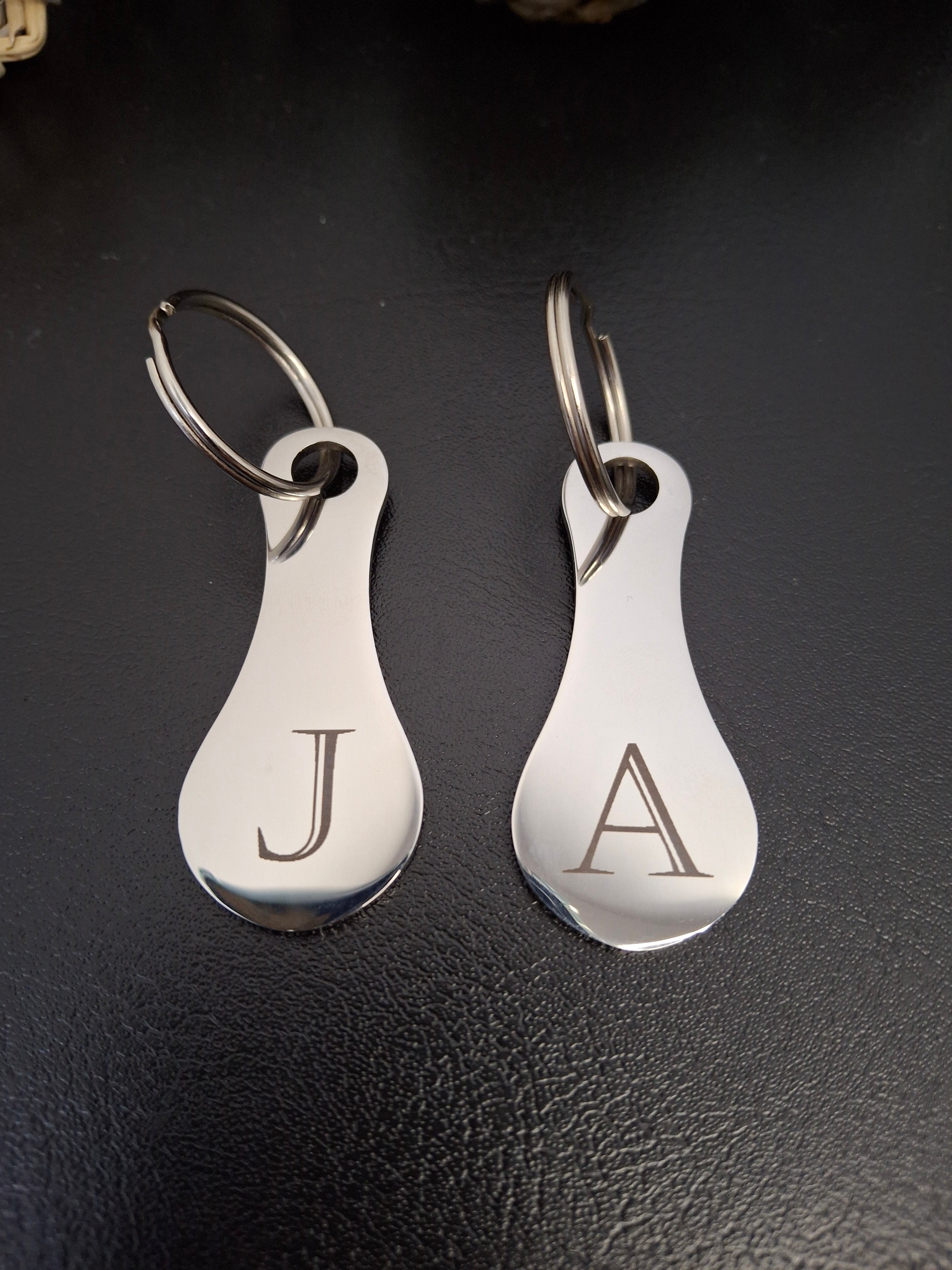 Porte-clés – Initiale personnalisée