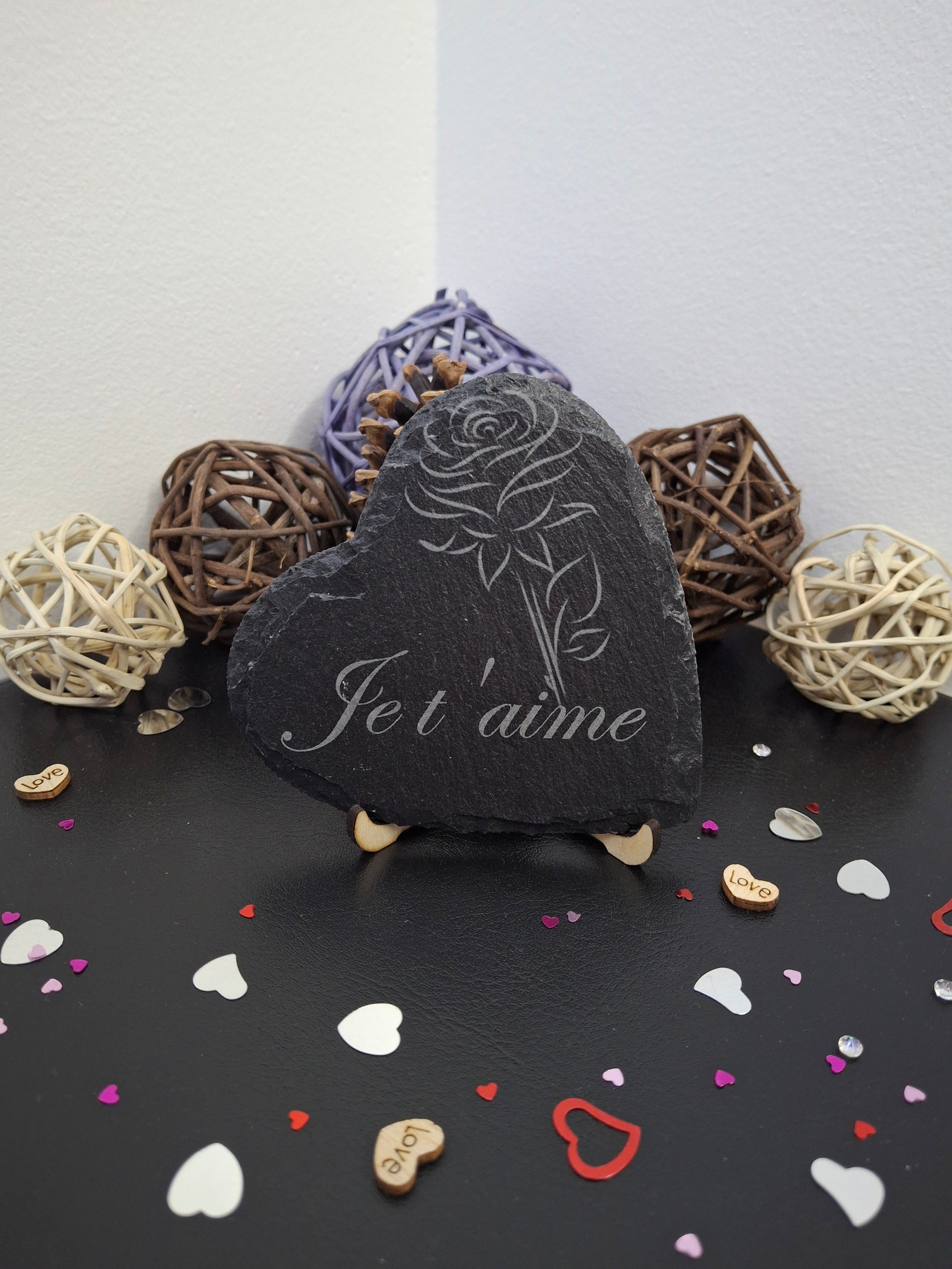 Dessous de verre "amour"