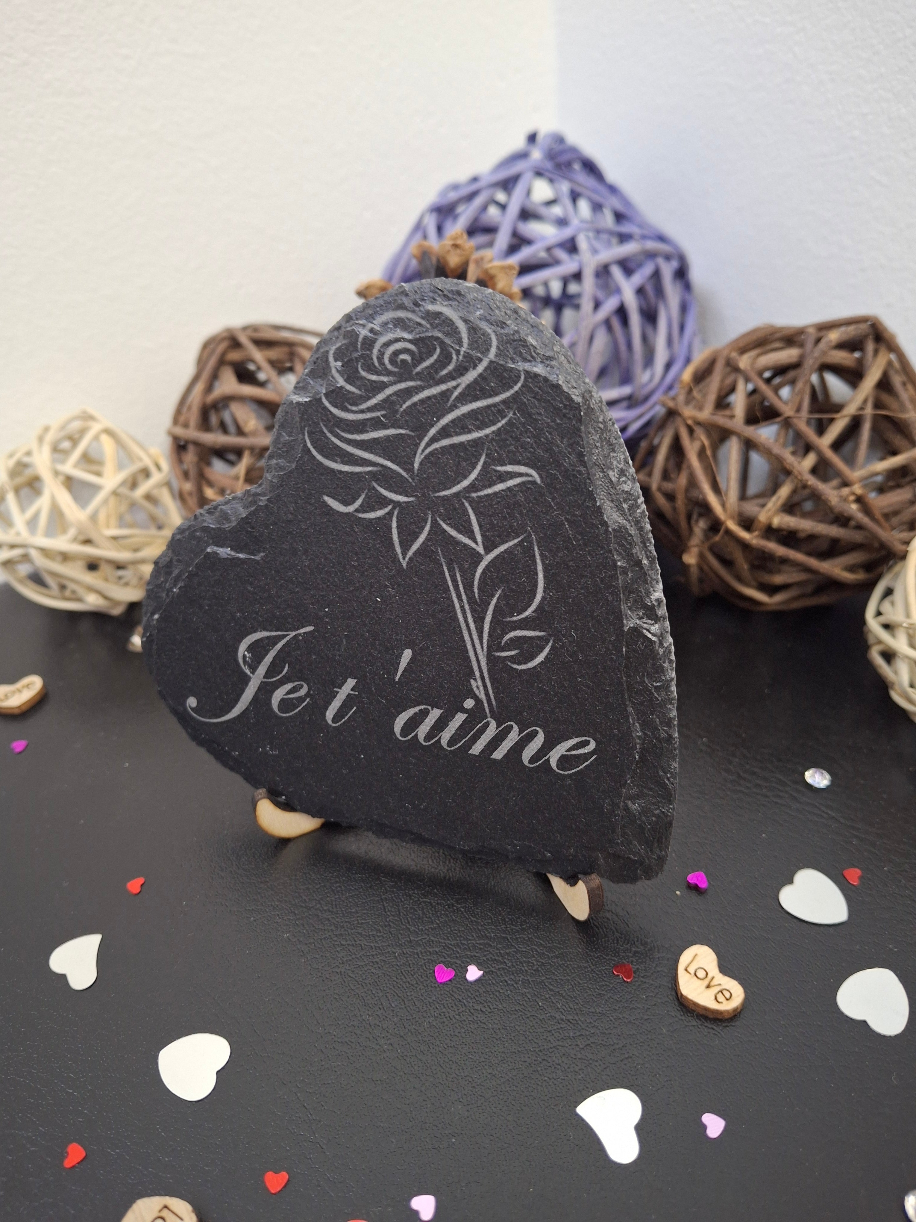 Dessous de verre "amour"