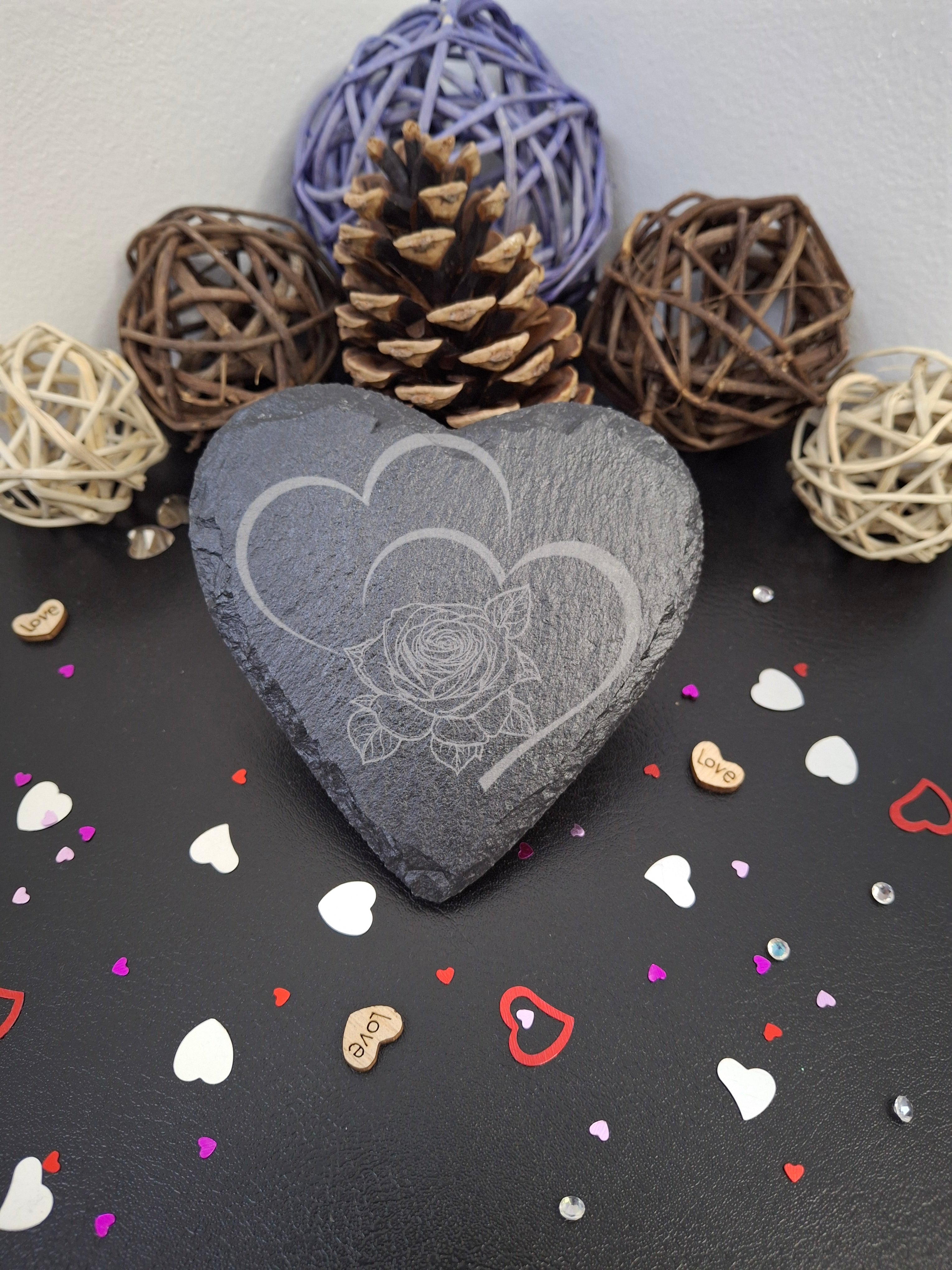 Dessous de verre "amour"