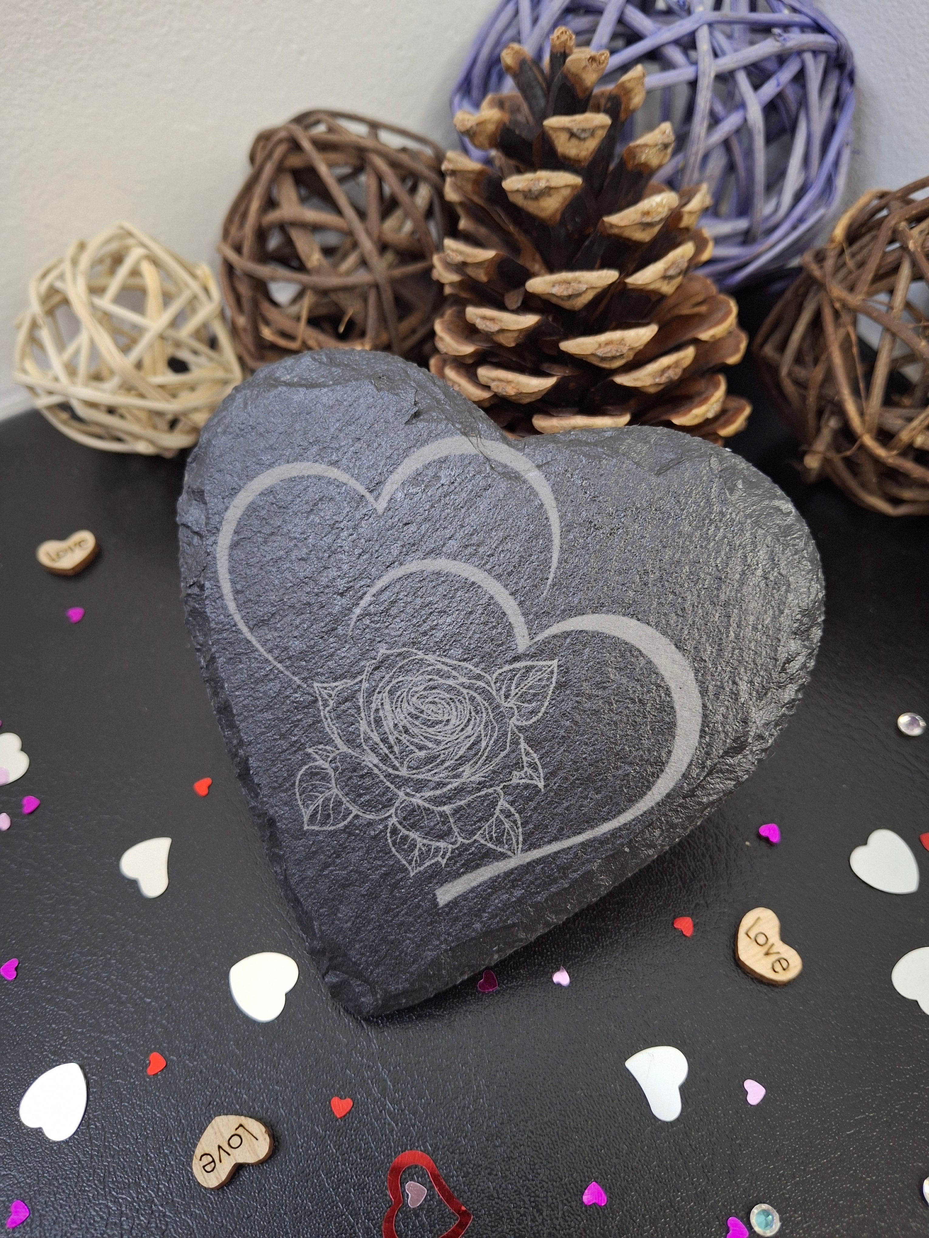 Dessous de verre "amour"