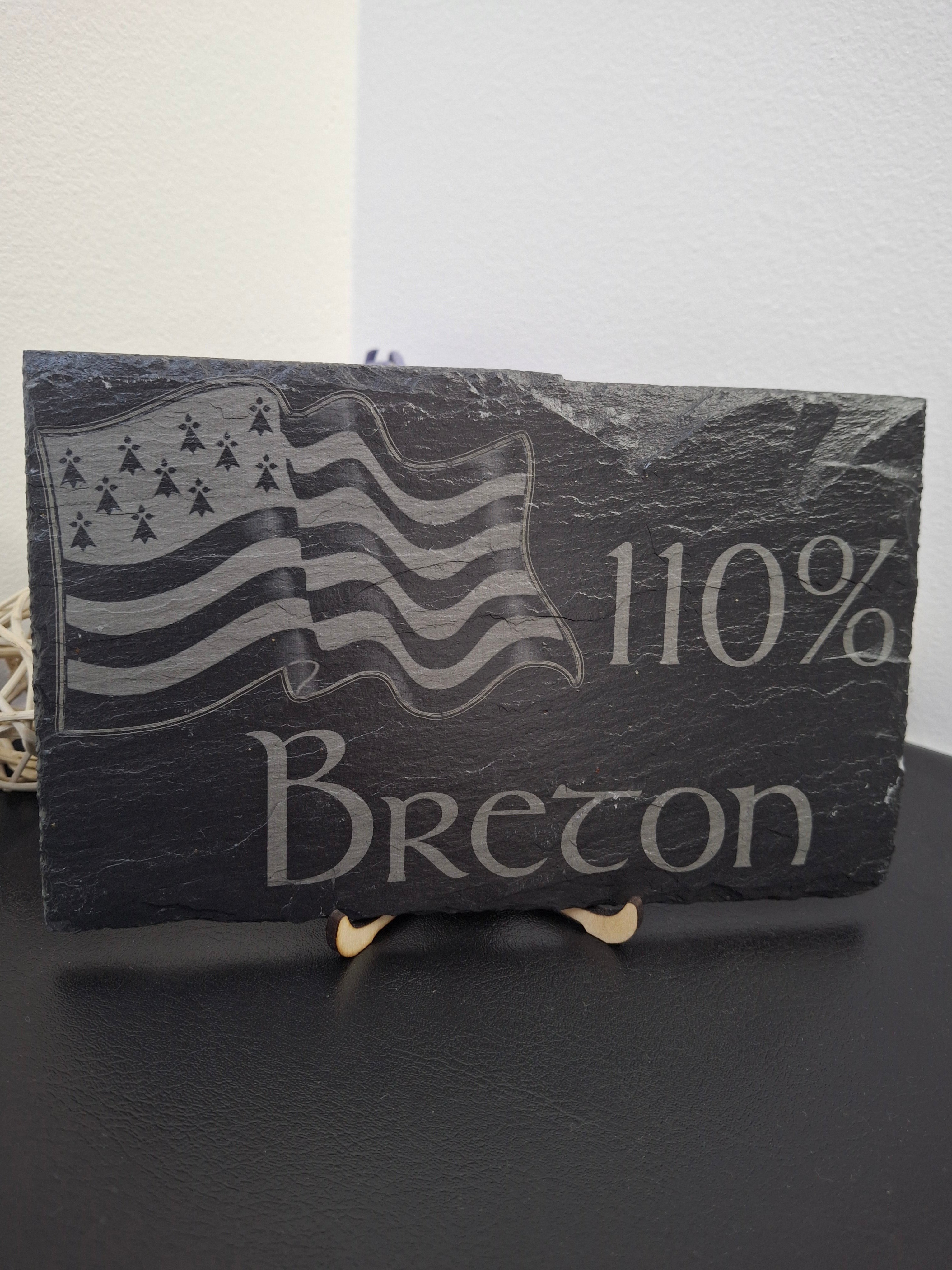 Portrait ardoise personnalisé