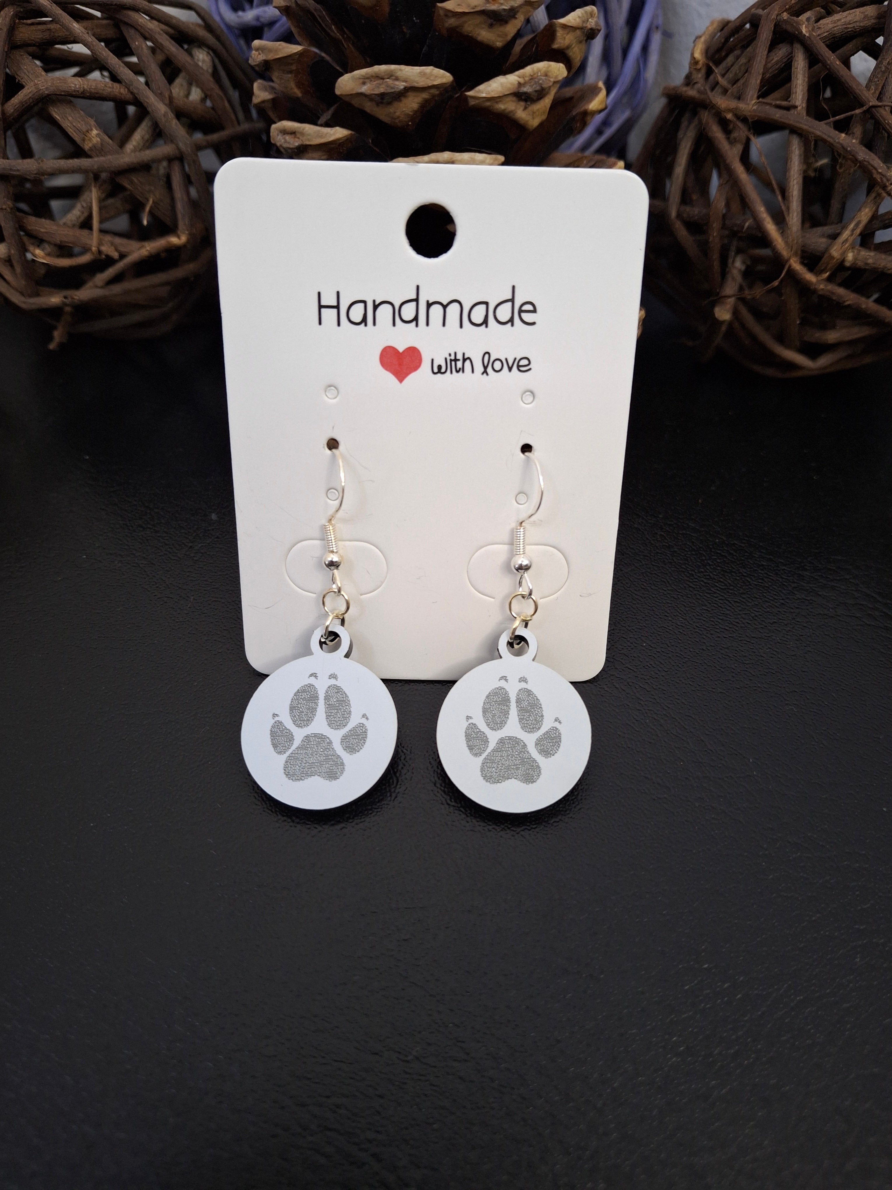 Boucles d'oreilles chien