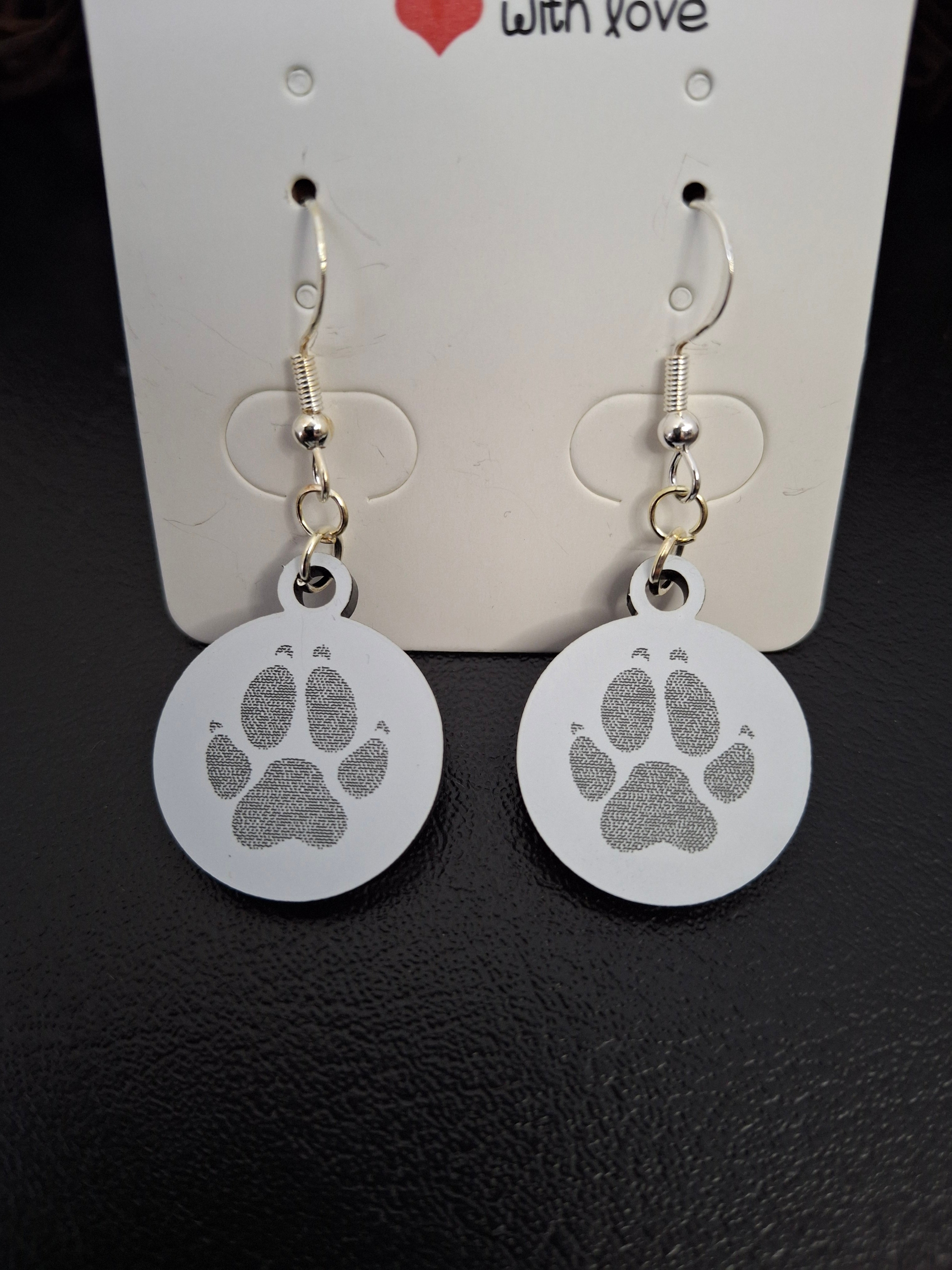 Boucles d'oreilles chien