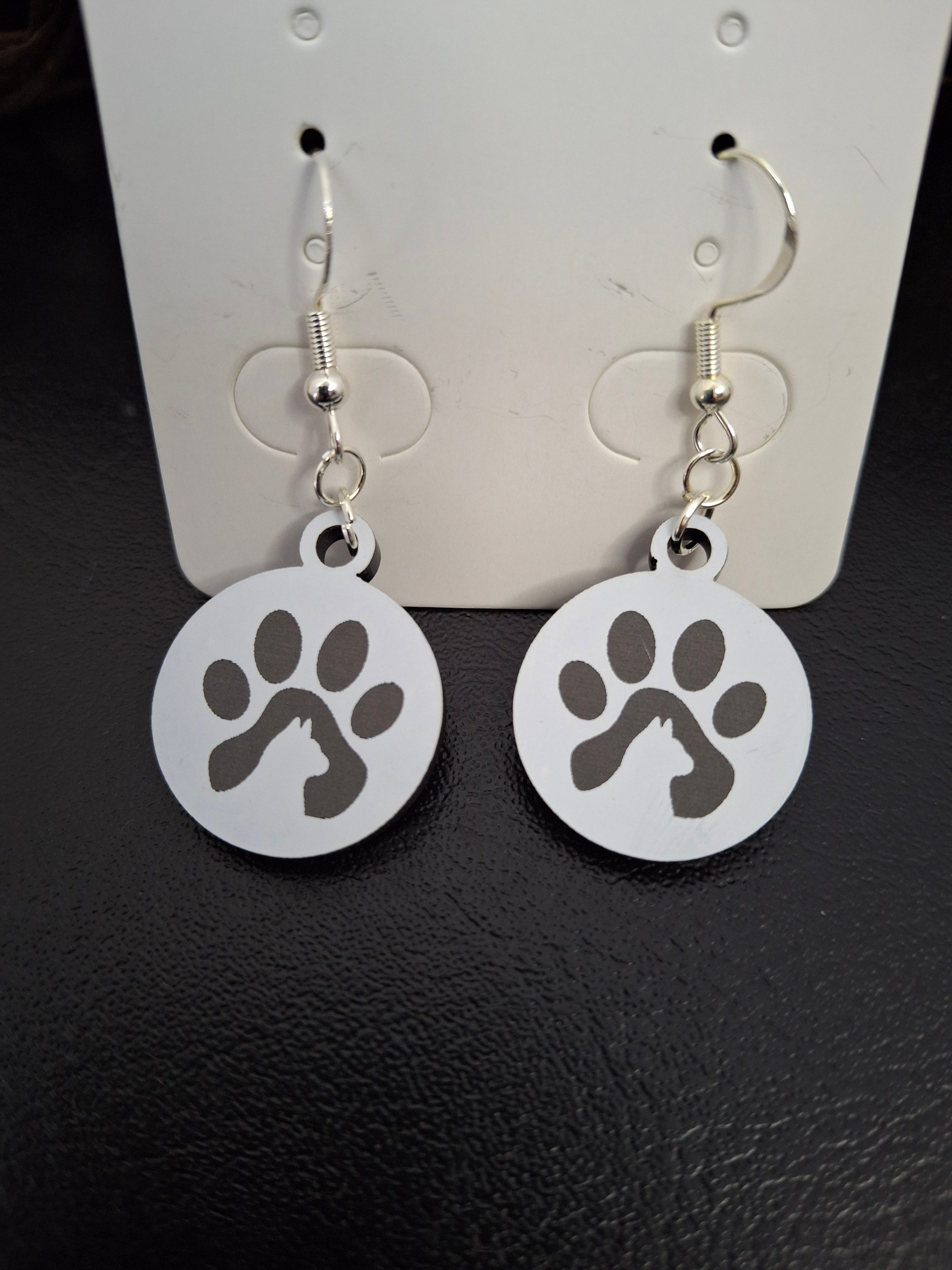 Boucles d'oreilles chat