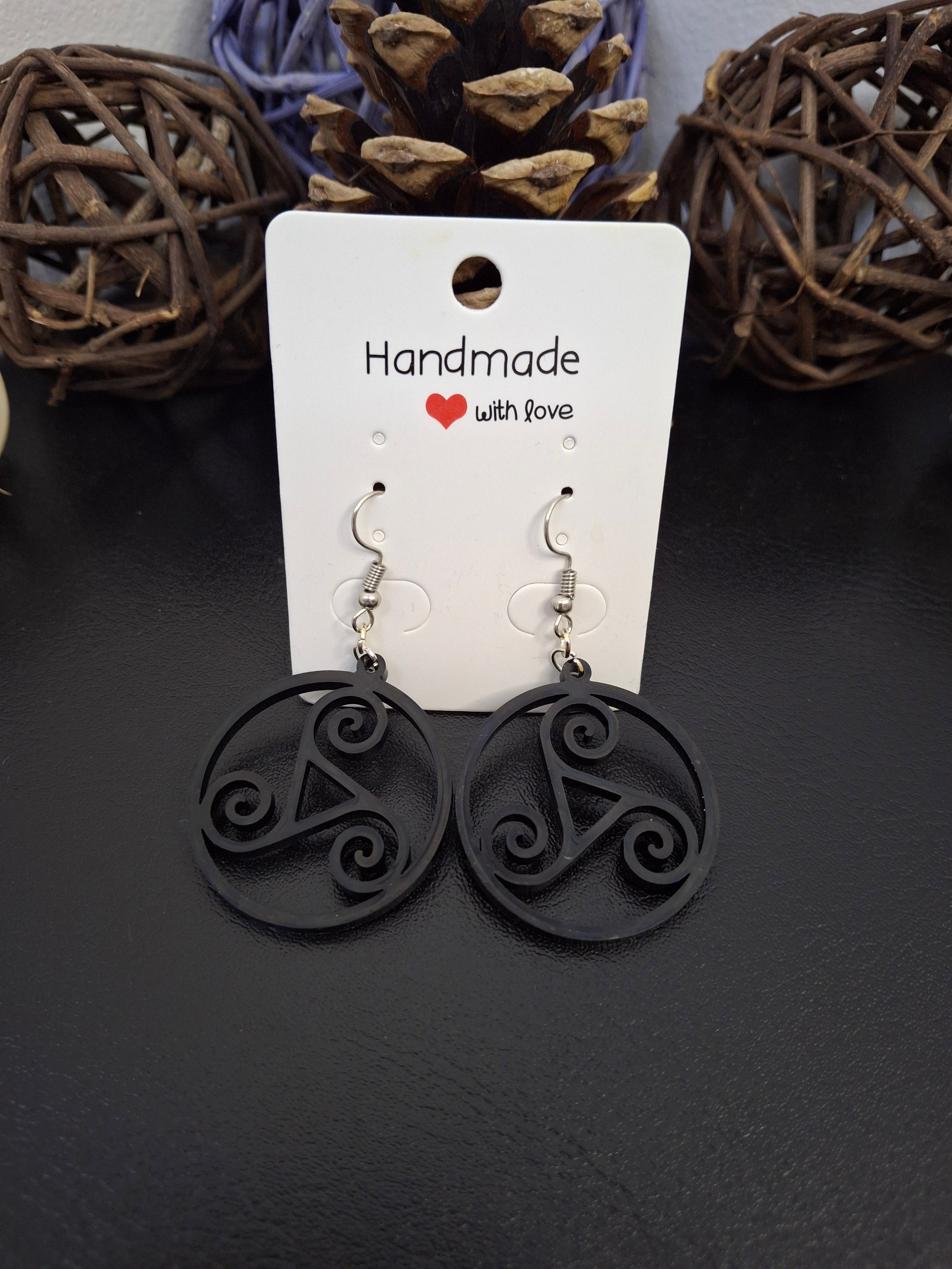 Boucles d'oreilles Triskell