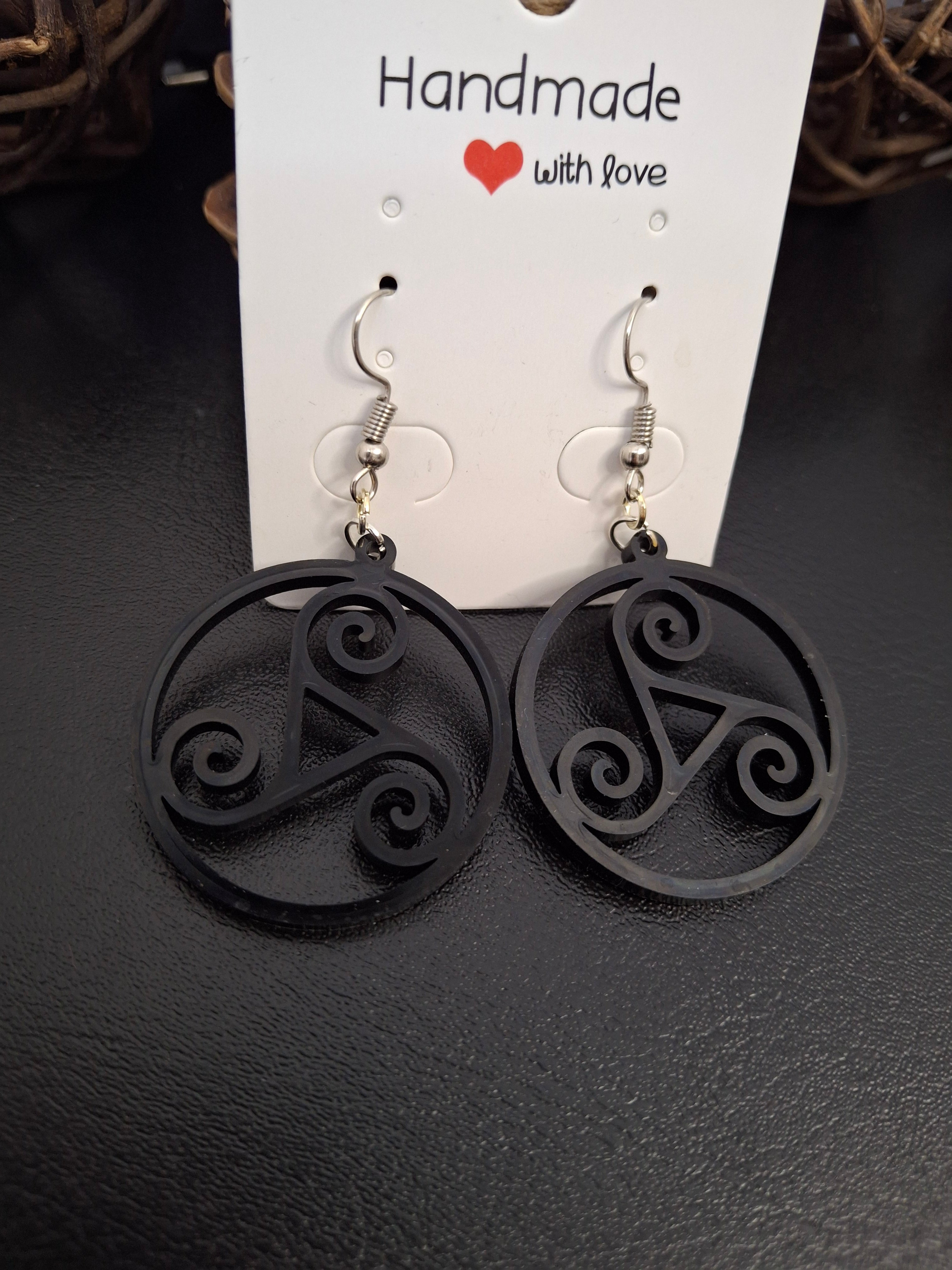 Boucles d'oreilles Triskell
