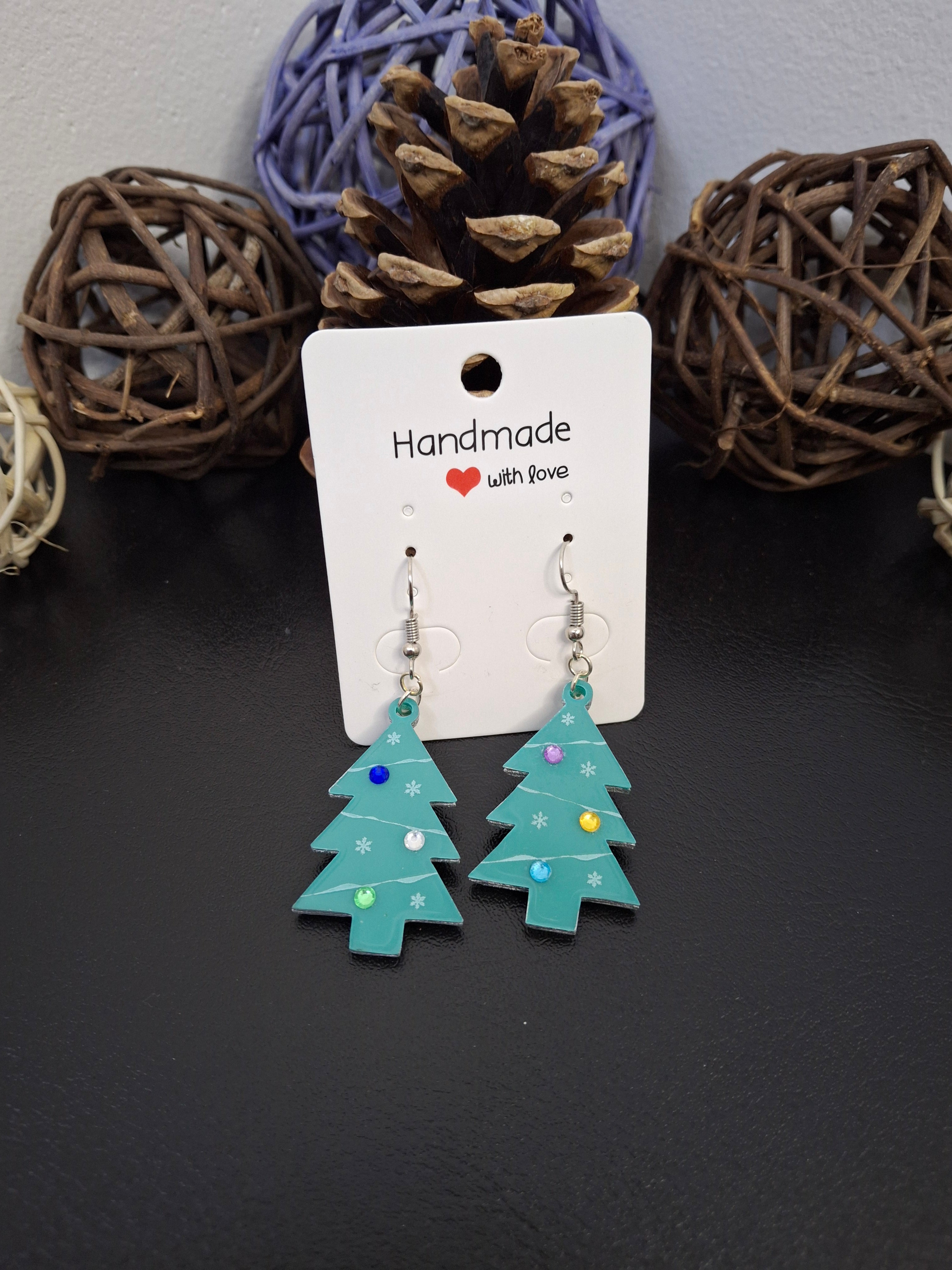 Boucles d'oreilles Sapin