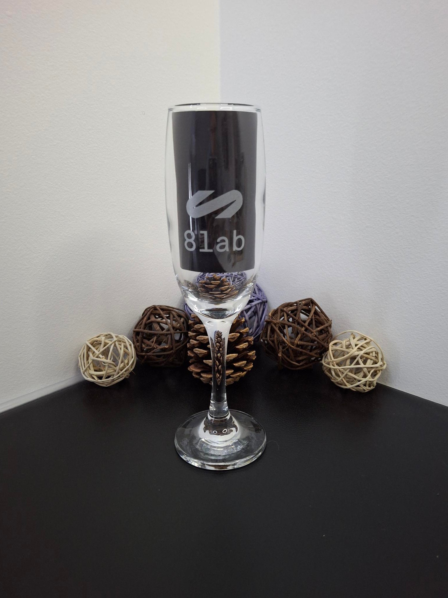 Flûte à champagne personnalisable