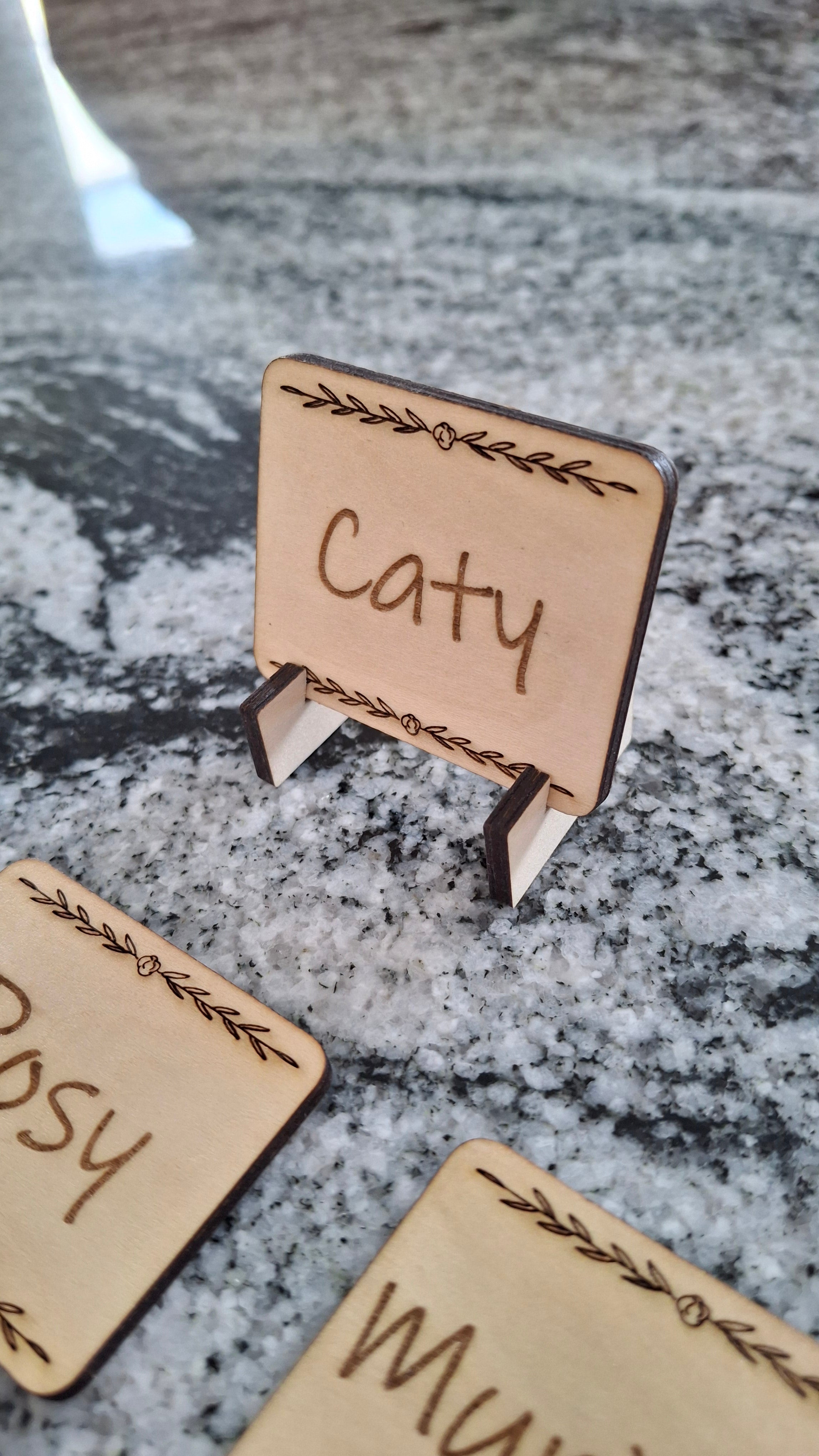 Marque place rectangulaire