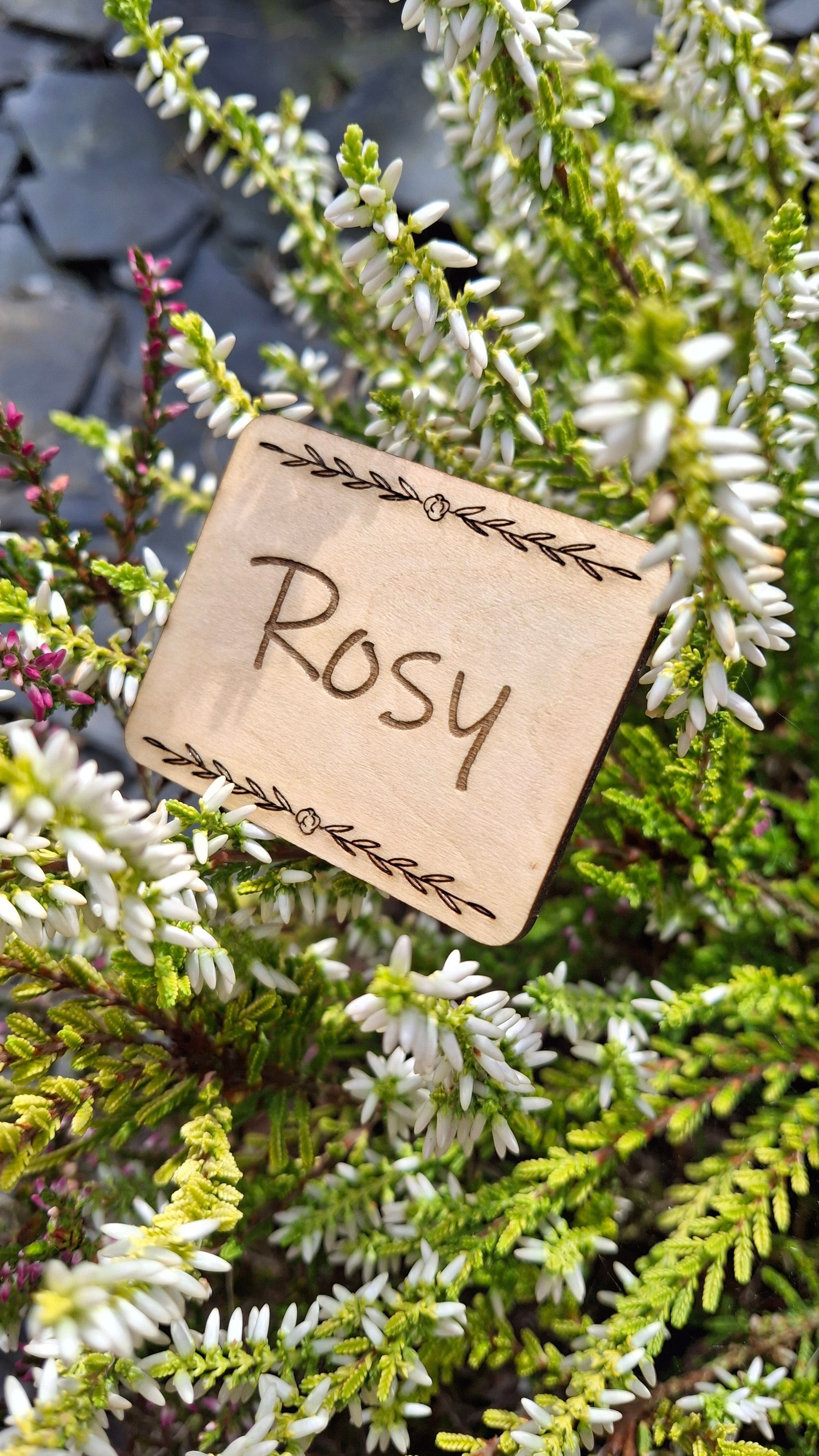 Marque place rectangulaire