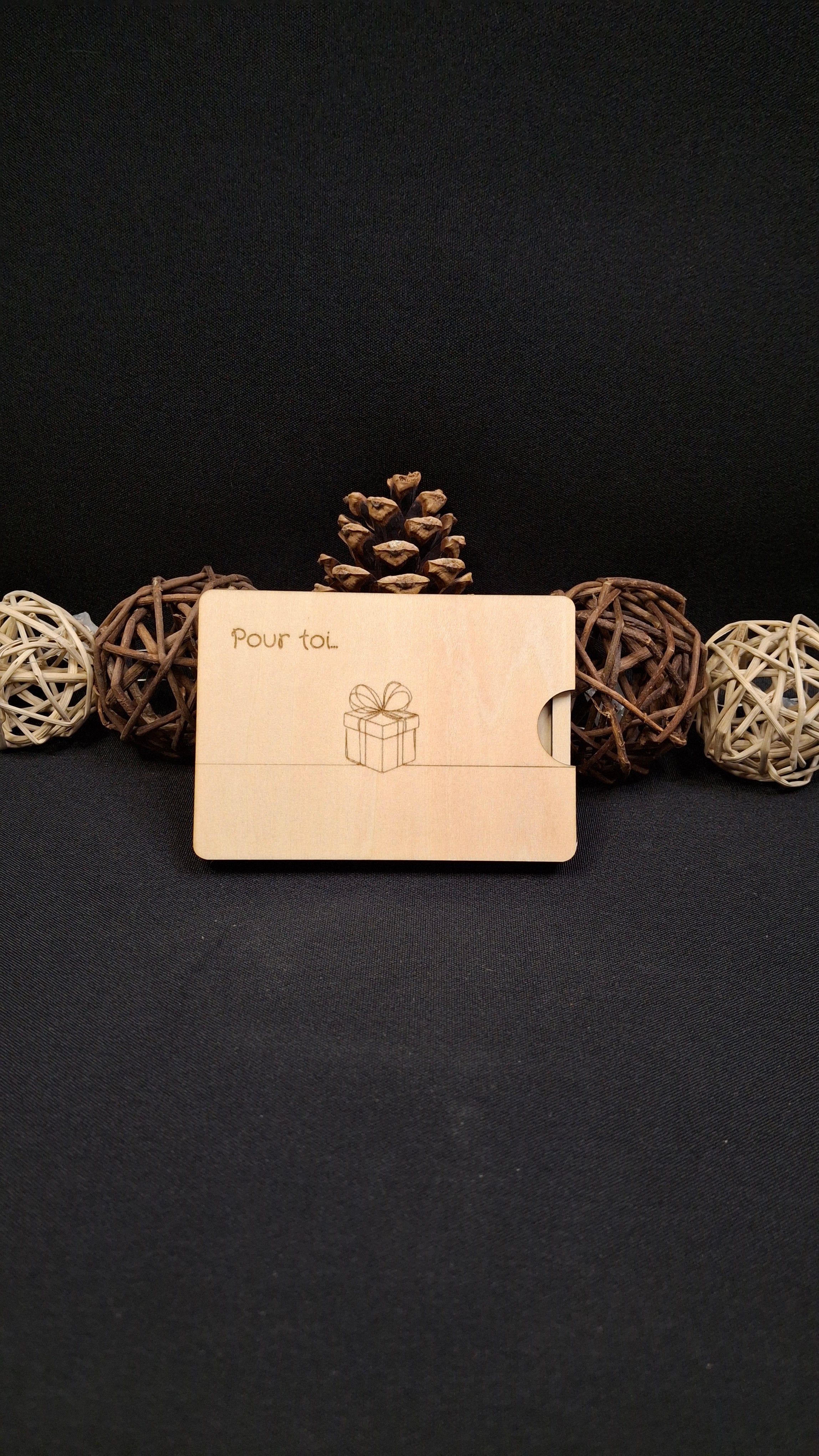 Étui pour carte cadeau