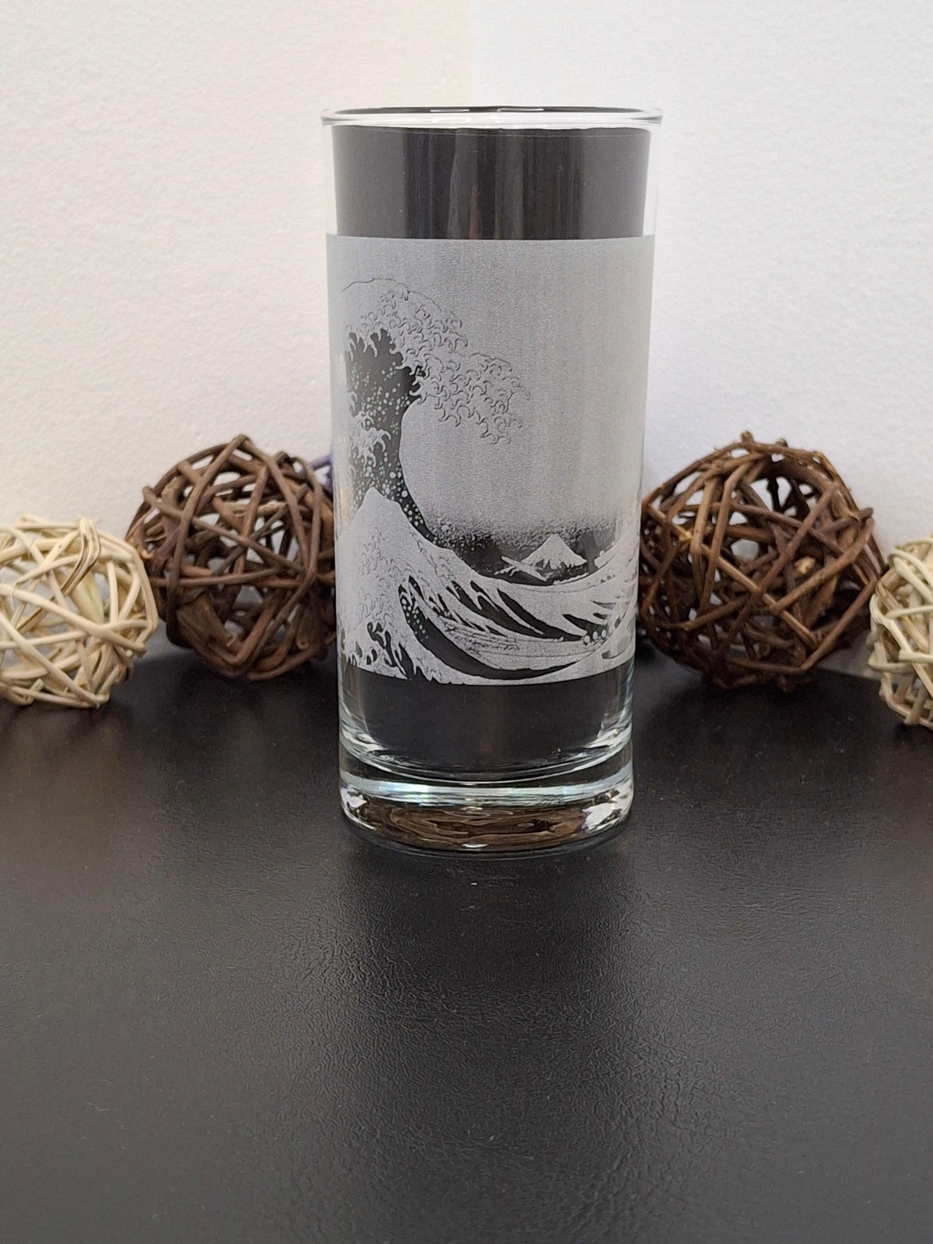 Verre - vague de Kanagawa