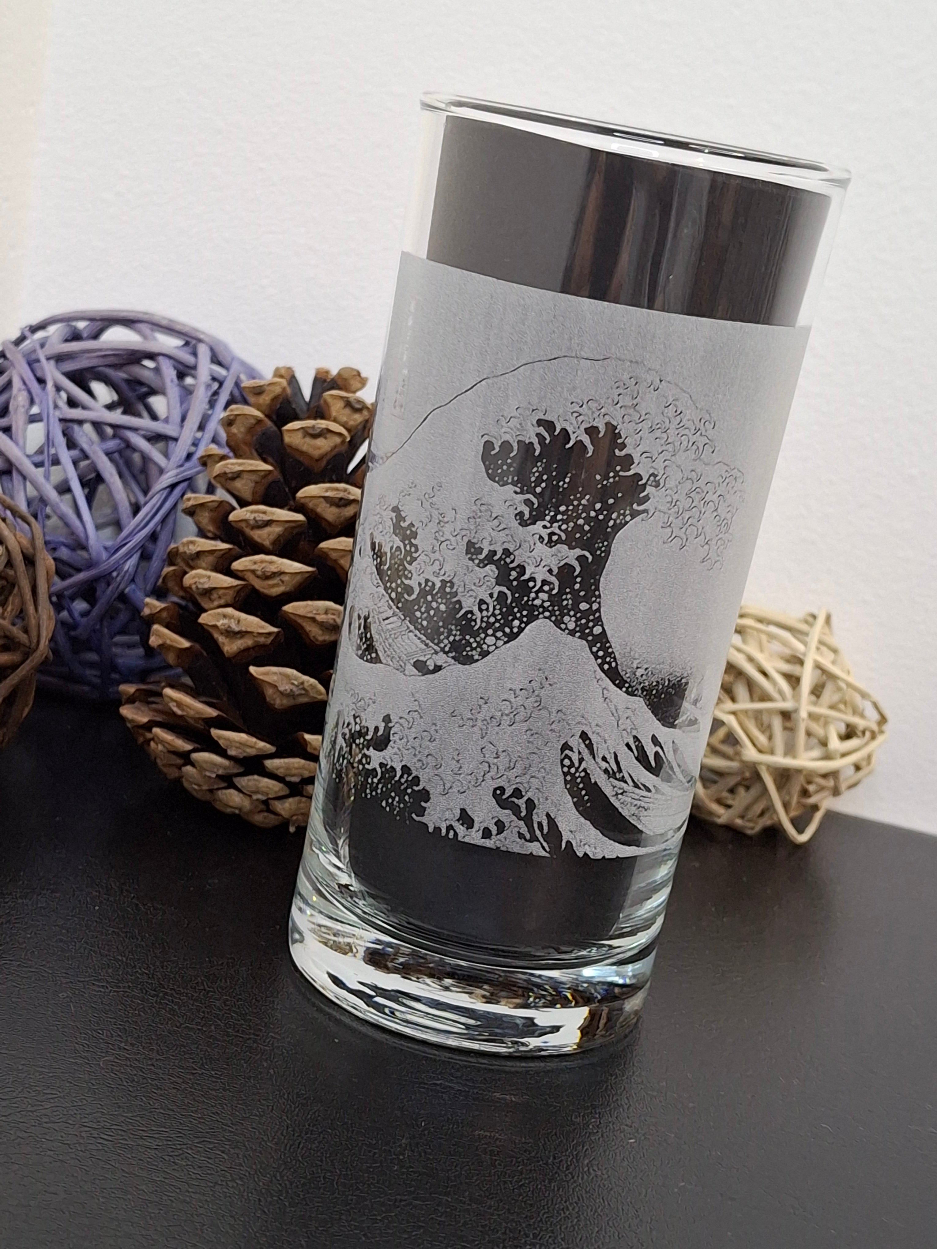 Verre - vague de Kanagawa